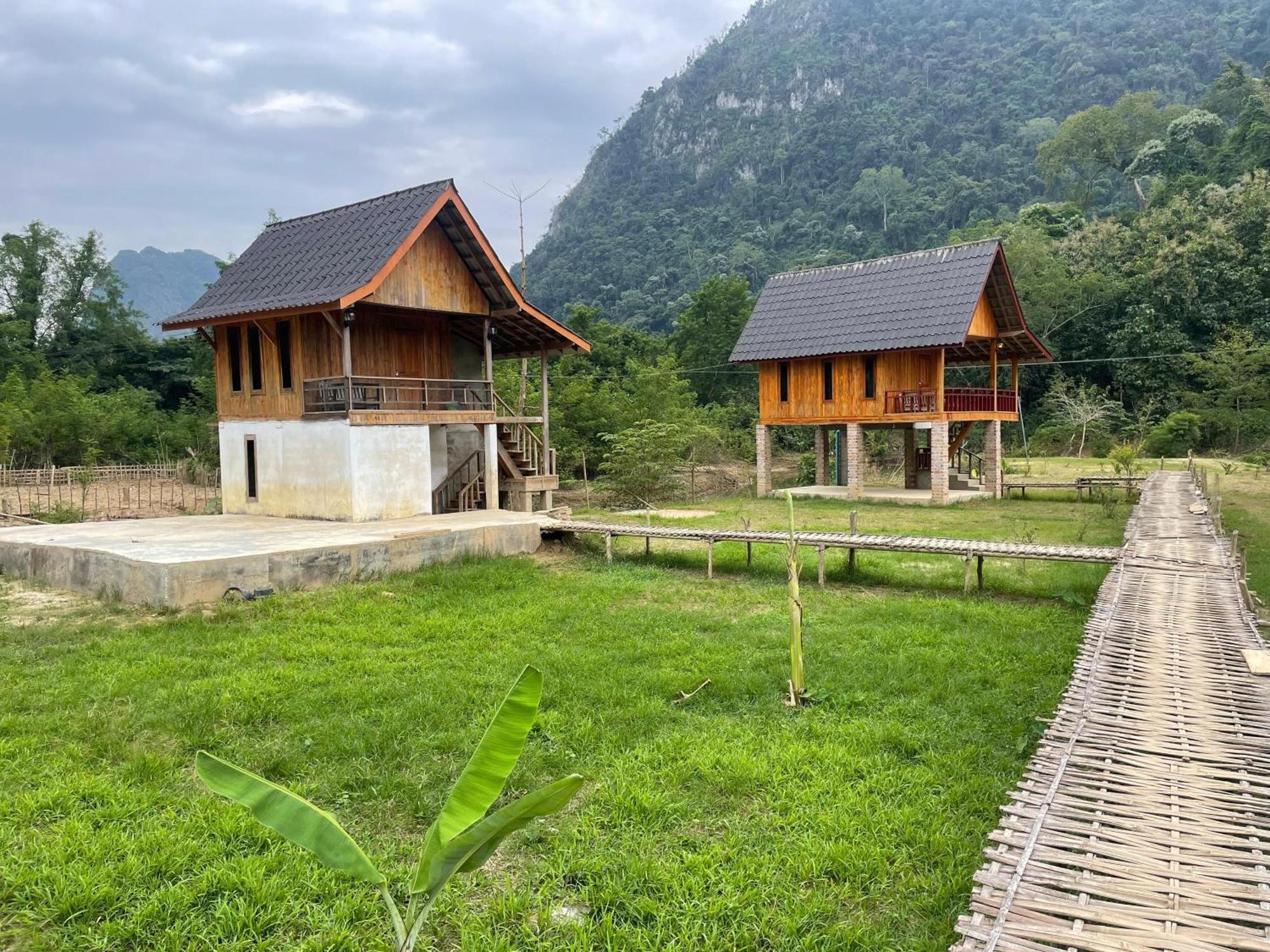 Eco Farm Stay And Hostel Nongkhiaw Exterior foto